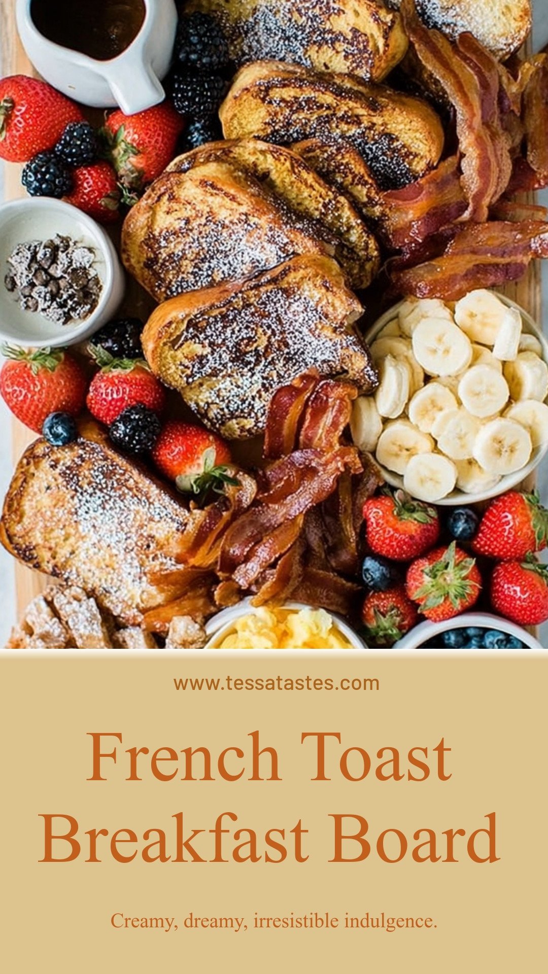 French Toast Breakfast Board