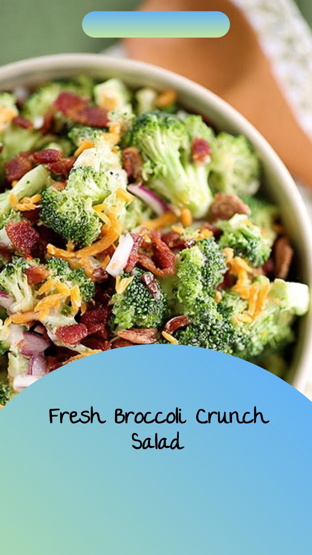 Fresh Broccoli Crunch Salad
