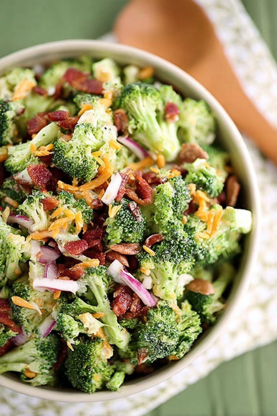 Fresh Broccoli Crunch Salad