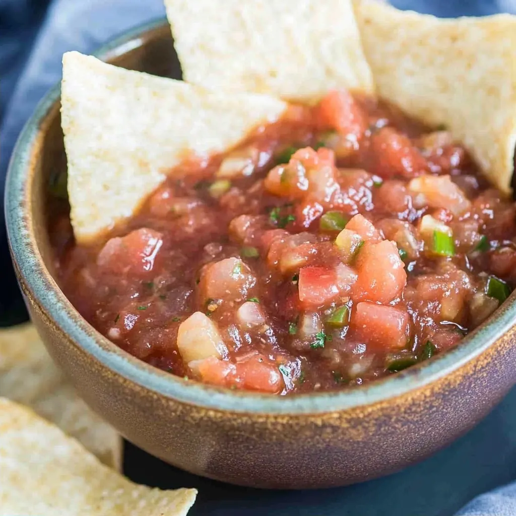 10-Minute Spicy Vitamix Salsa