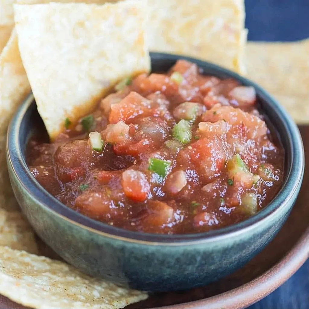 10-Minute Spicy Vitamix Salsa