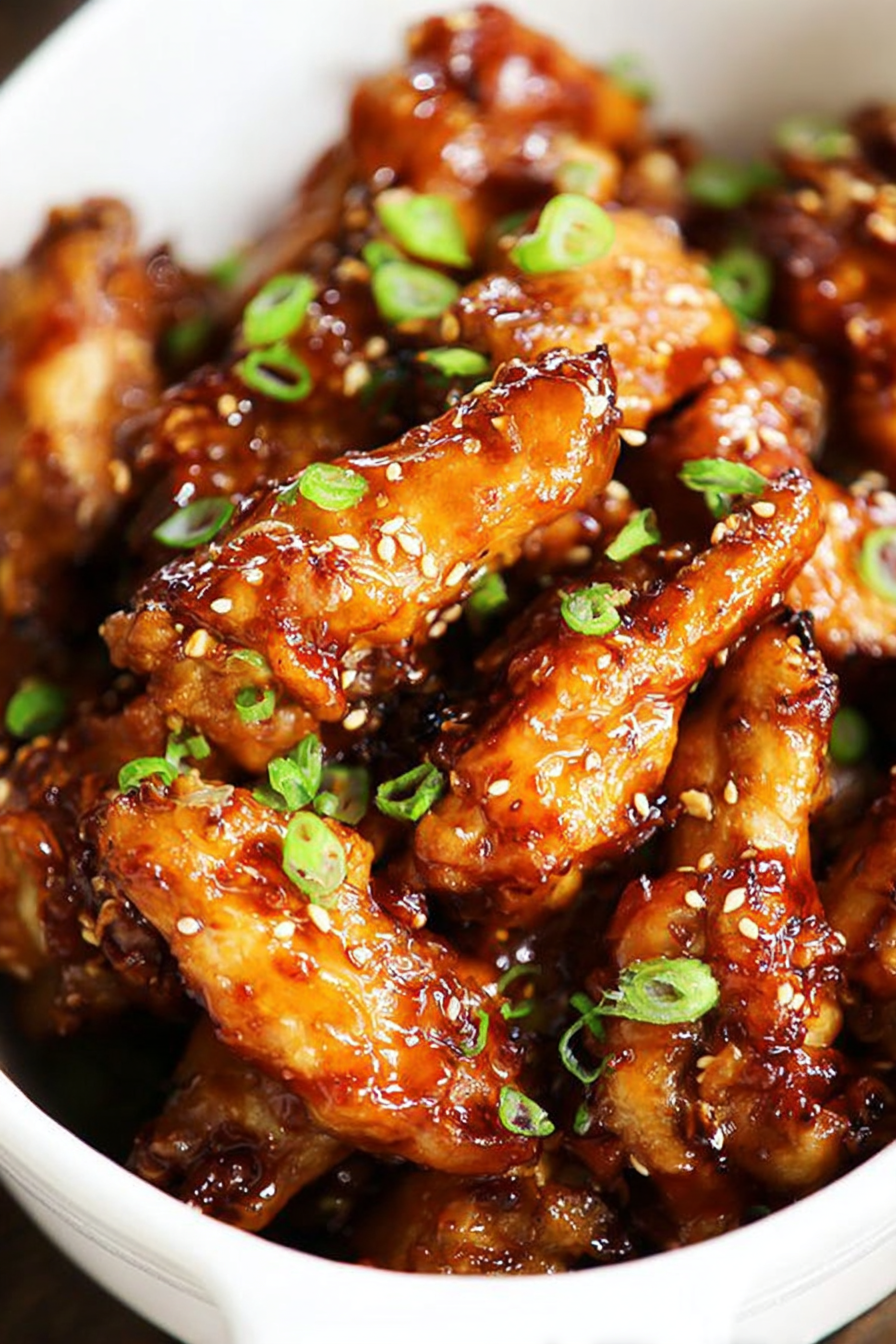 Glazed Ginger Glaze Wings