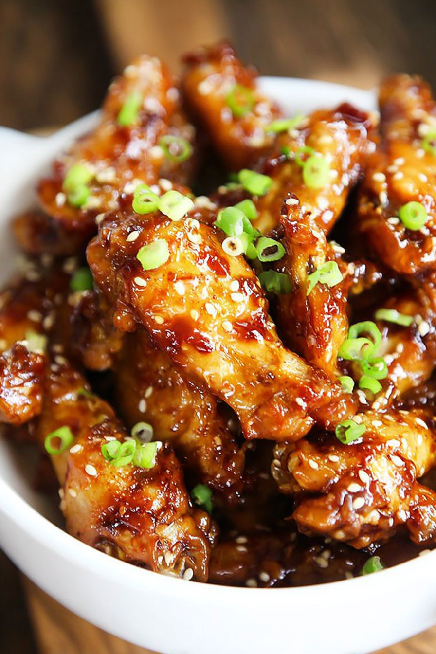 Glazed Ginger Glaze Wings