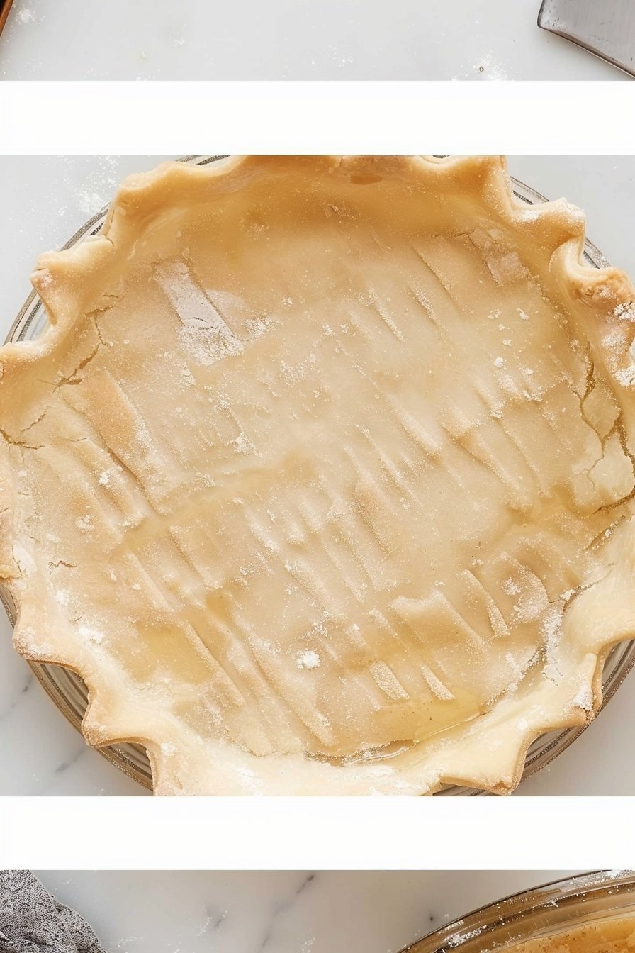 Flaky Pastry Foundation: Golden, buttery layers shatter.
