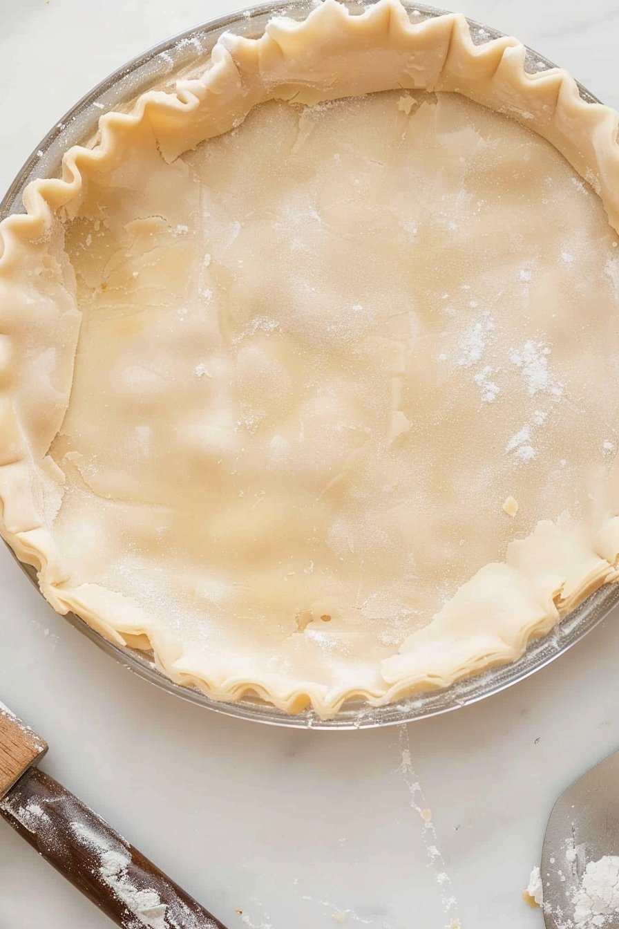 Flaky Pastry Foundation: Golden, buttery layers shatter.