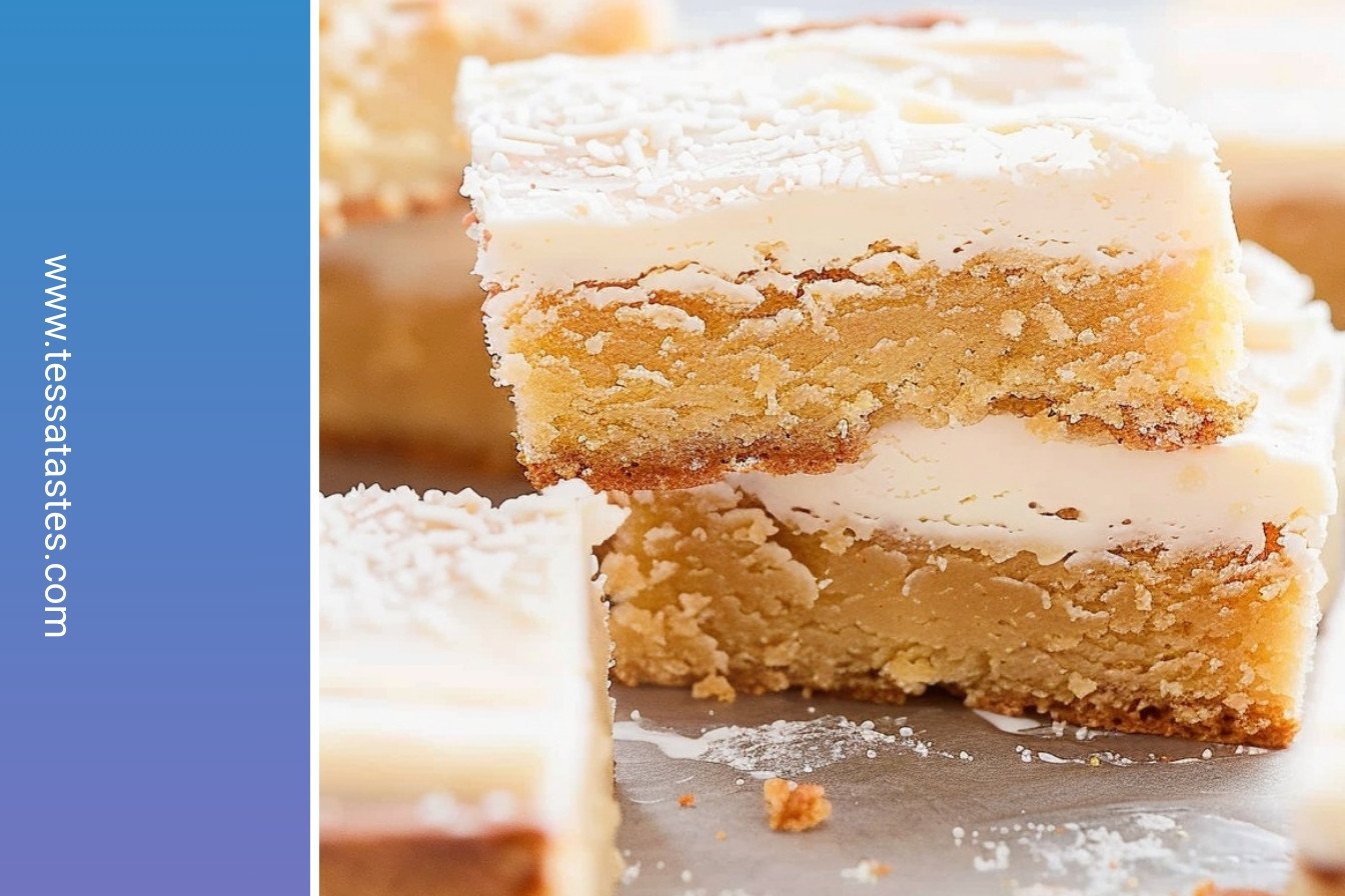 Blonde Brownie Bliss: Golden caramel delight: Golden caramel delight