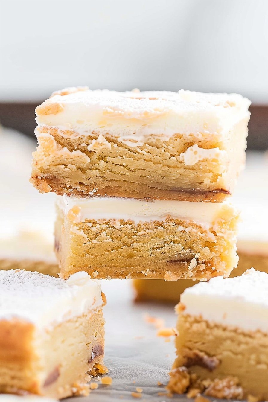 Blonde Brownie Bliss: Golden caramel delight