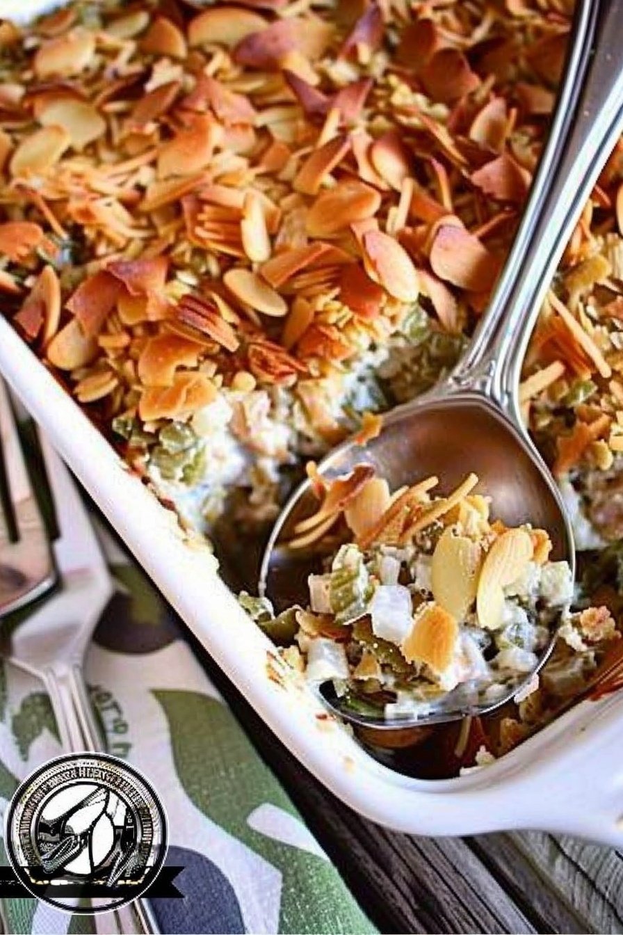 A Gratitude Casserole Tradition: Heaped with thankful flavor.