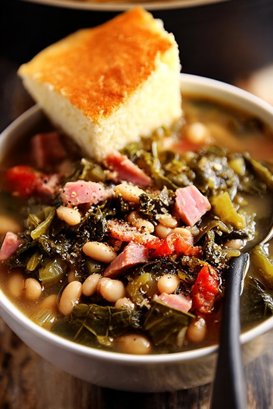 Hearty Ham and Bean Soup