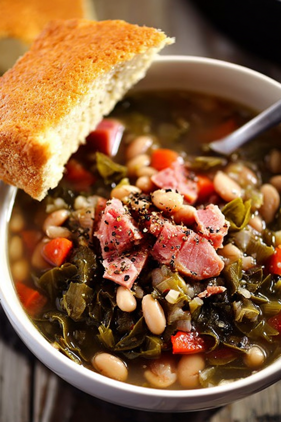 Hearty Ham and Bean Soup