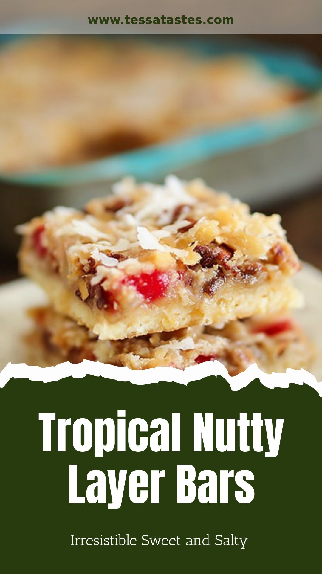 Tropical Nutty Layer Bars