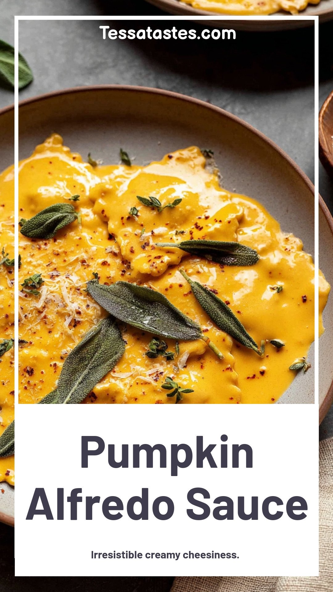Pumpkin Alfredo Sauce