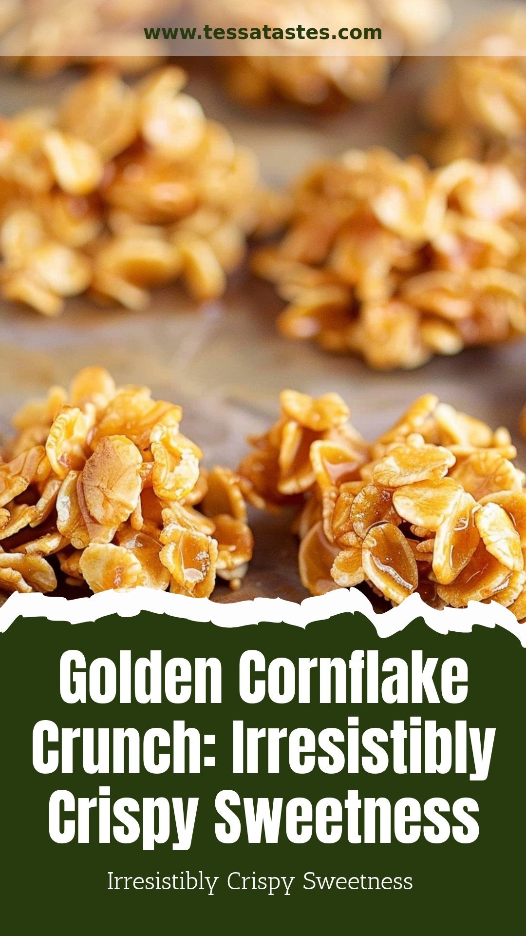 Golden Cornflake Crunch: Irresistibly Crispy Sweetness