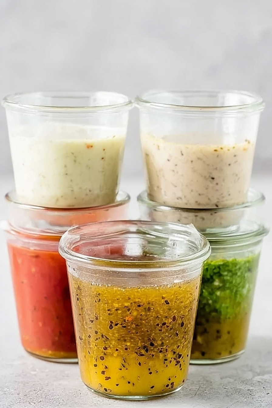 6 Staple Summer Salad Dressings
