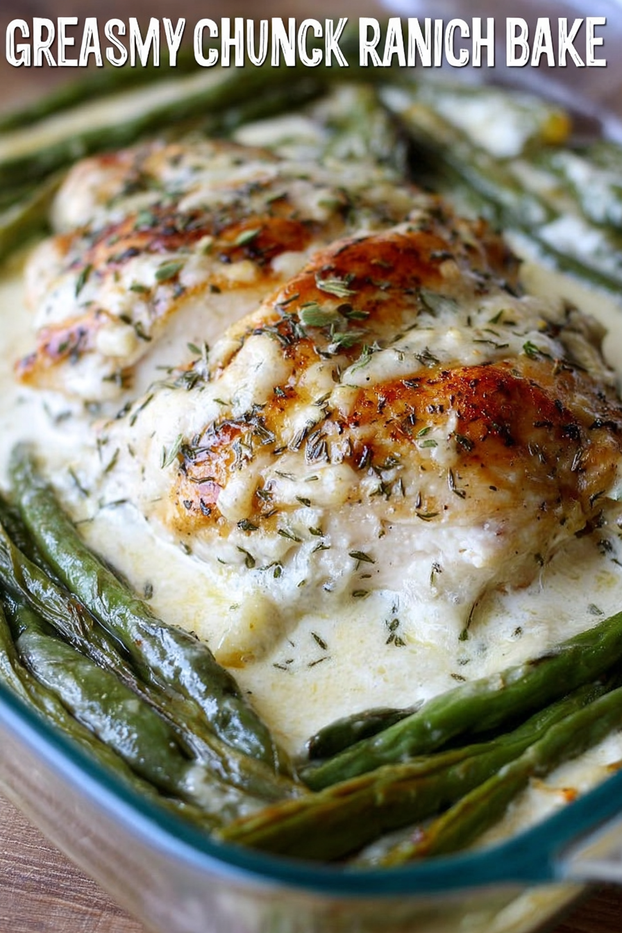 Creamy Ranch Chicken Bake