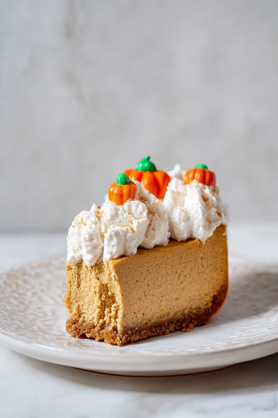 Easy Instant Pot Pumpkin Cheesecake