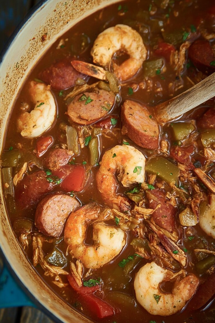 Seafood and Sausage Stew