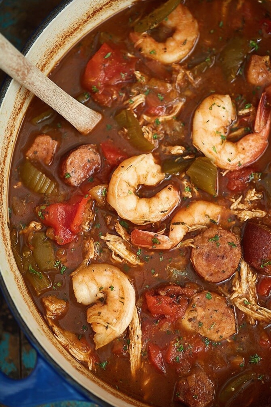 Seafood and Sausage Stew