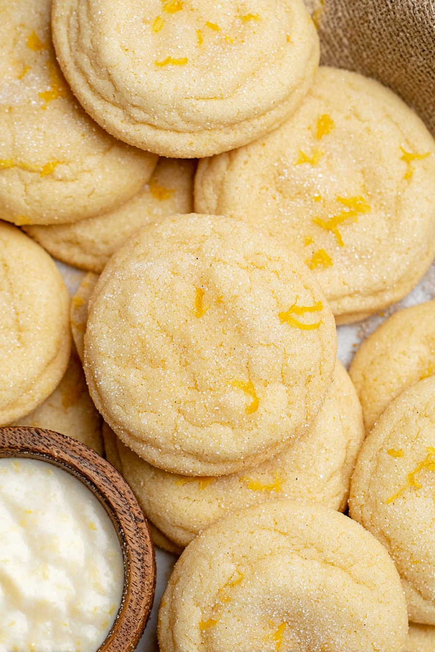 Soft & Chewy Lemon Cookies