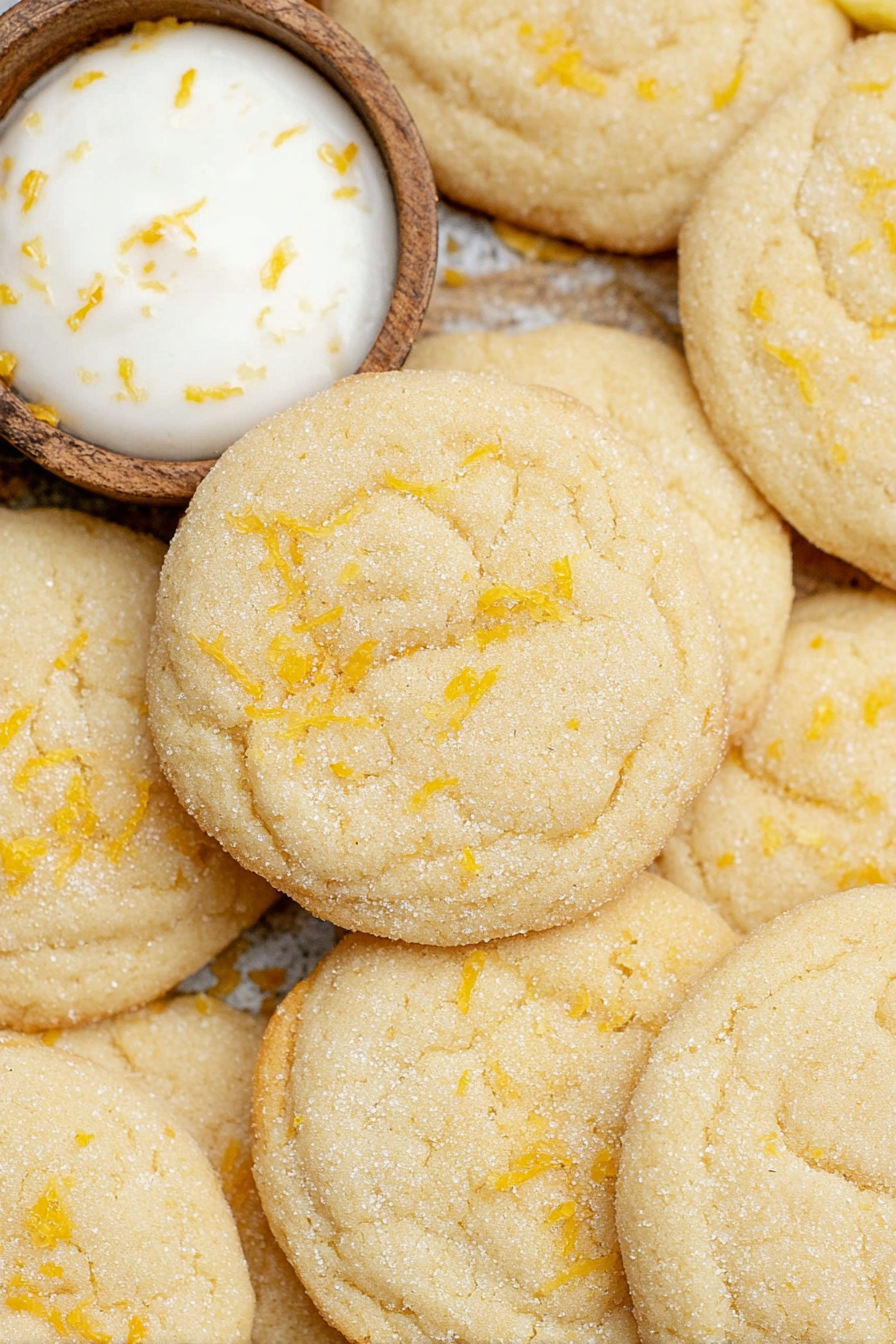 Soft & Chewy Lemon Cookies