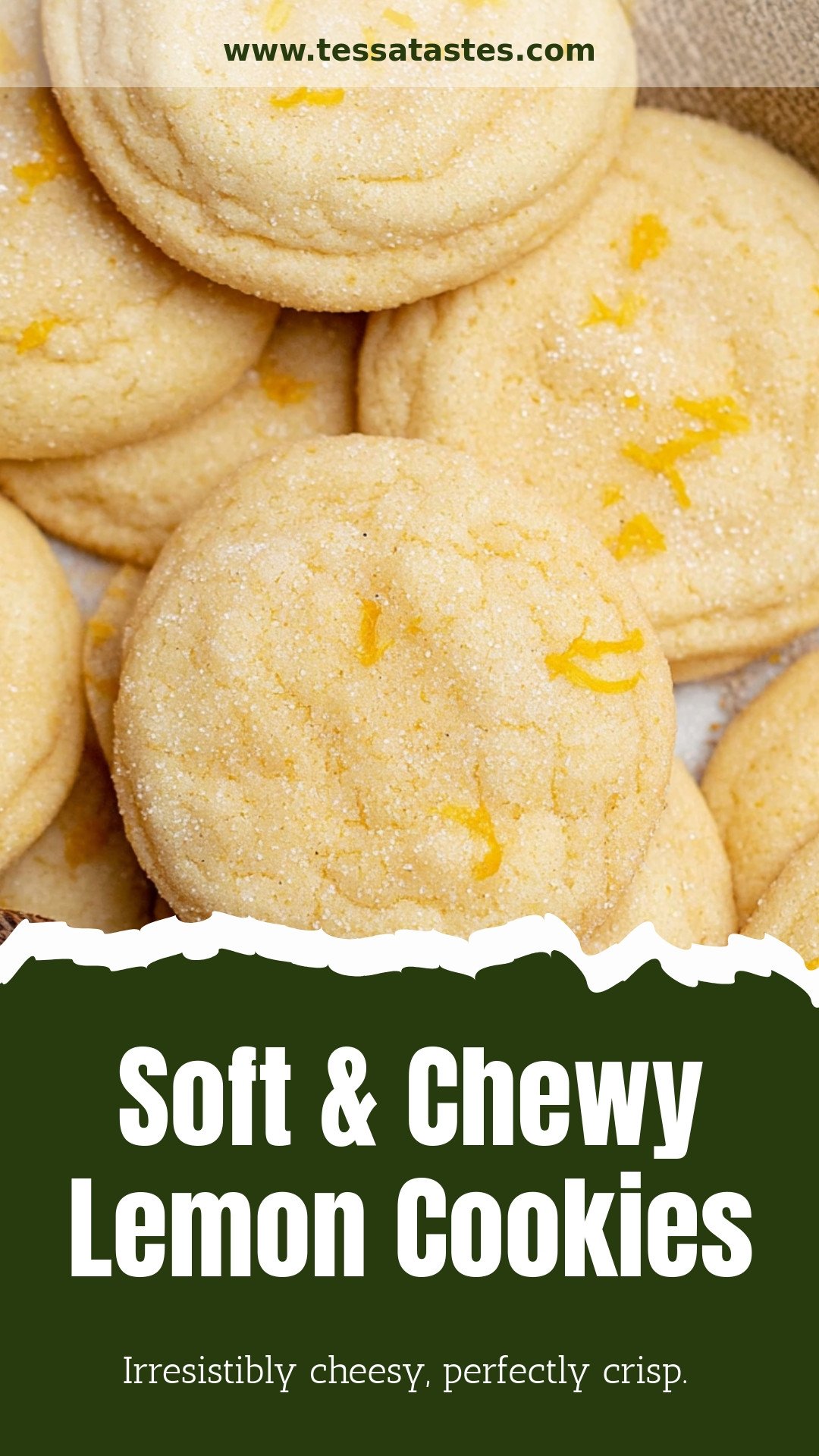 Soft & Chewy Lemon Cookies