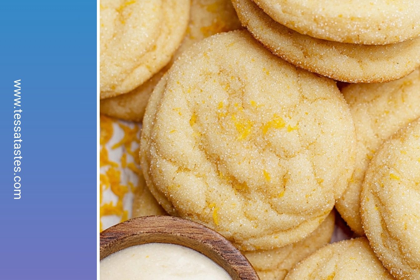 Soft & Chewy Lemon Cookies: Irresistibly cheesy, perfectly crisp.