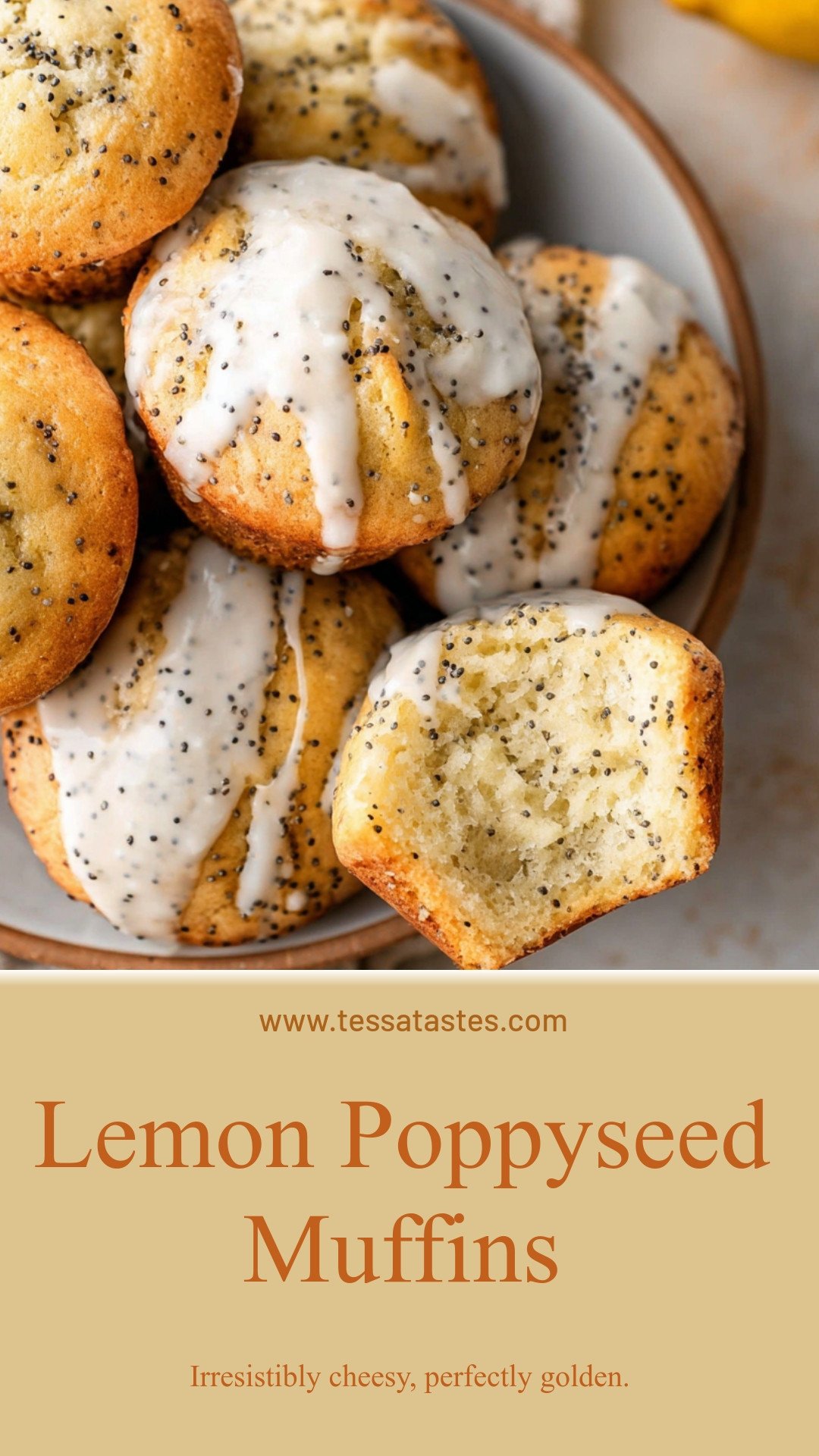 Lemon Poppyseed Muffins