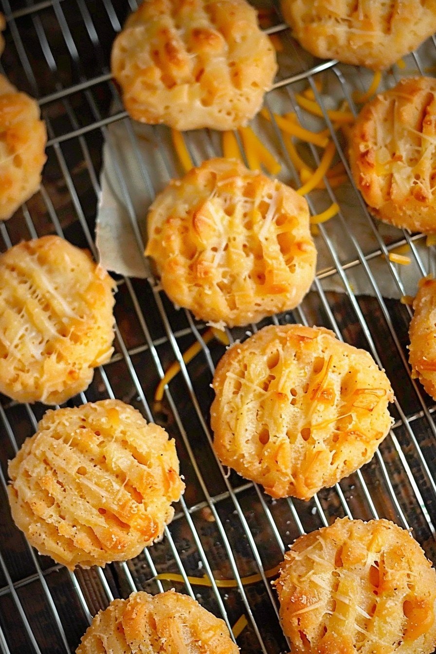 Golden Cheese Coils: Irresistibly cheesy spirals.