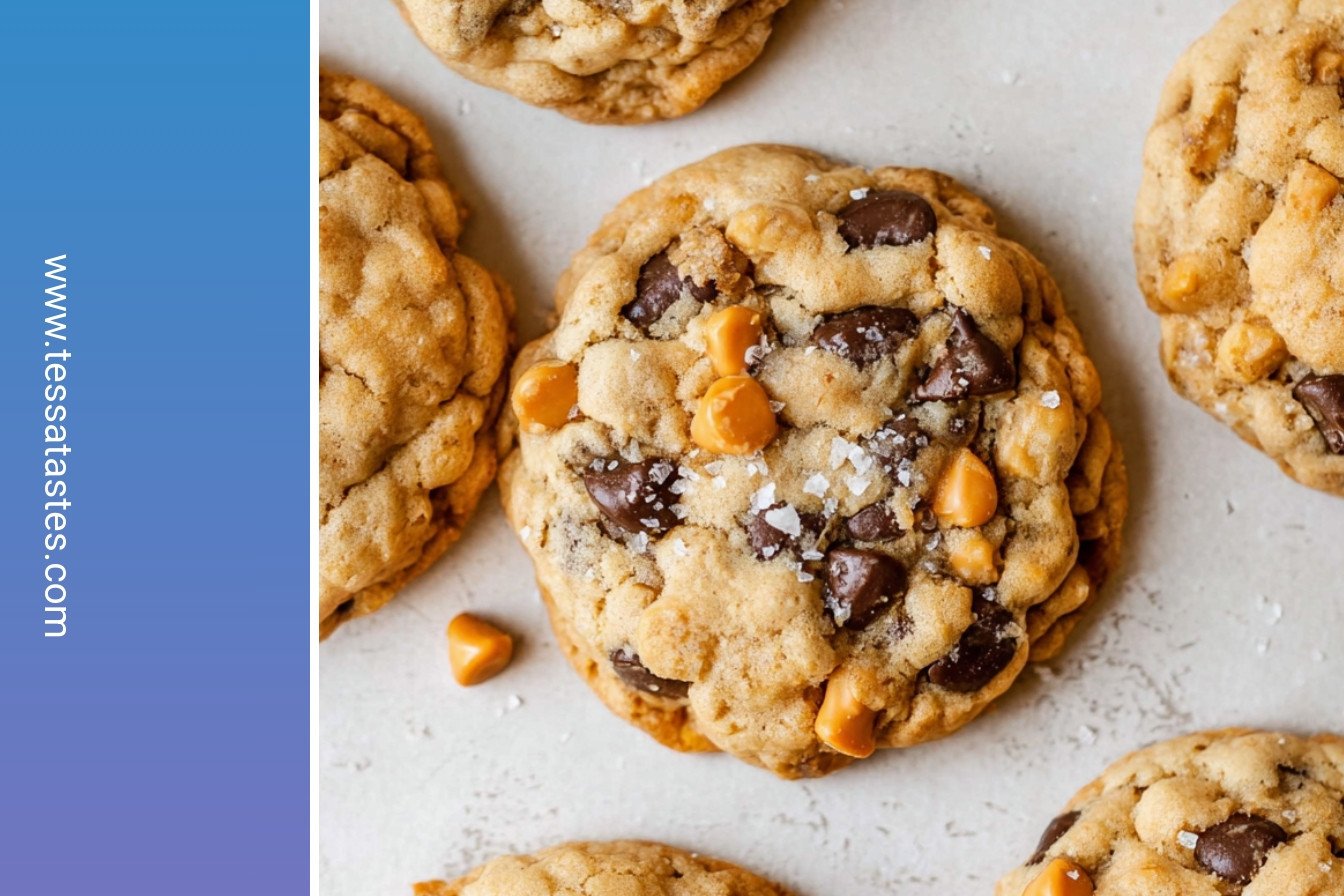 Butterscotch Chocolate Chip Cookies: Irresistibly juicy and crispy