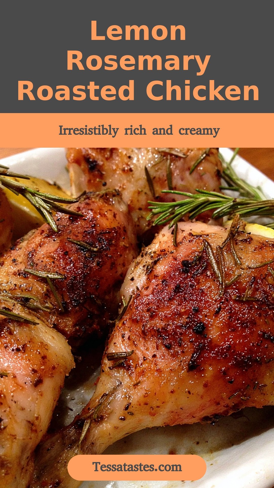 Lemon Rosemary Roasted Chicken