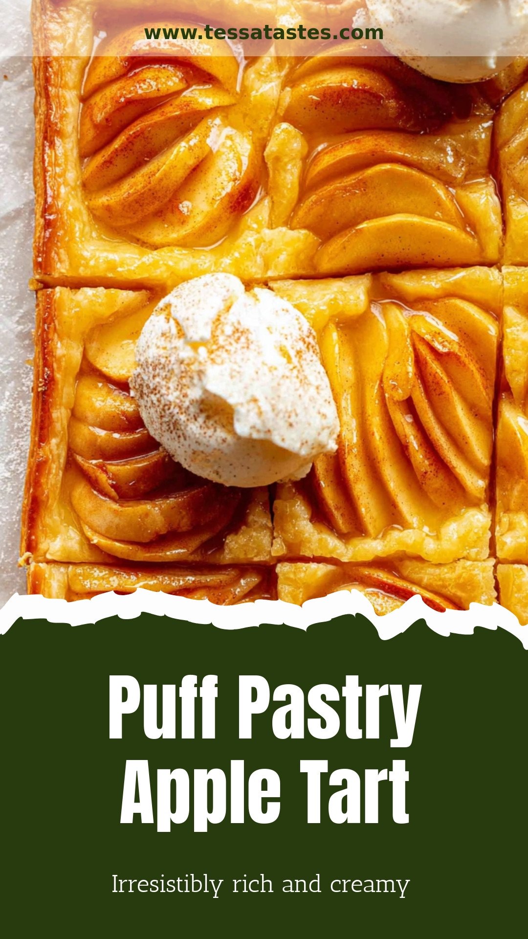 Puff Pastry Apple Tart
