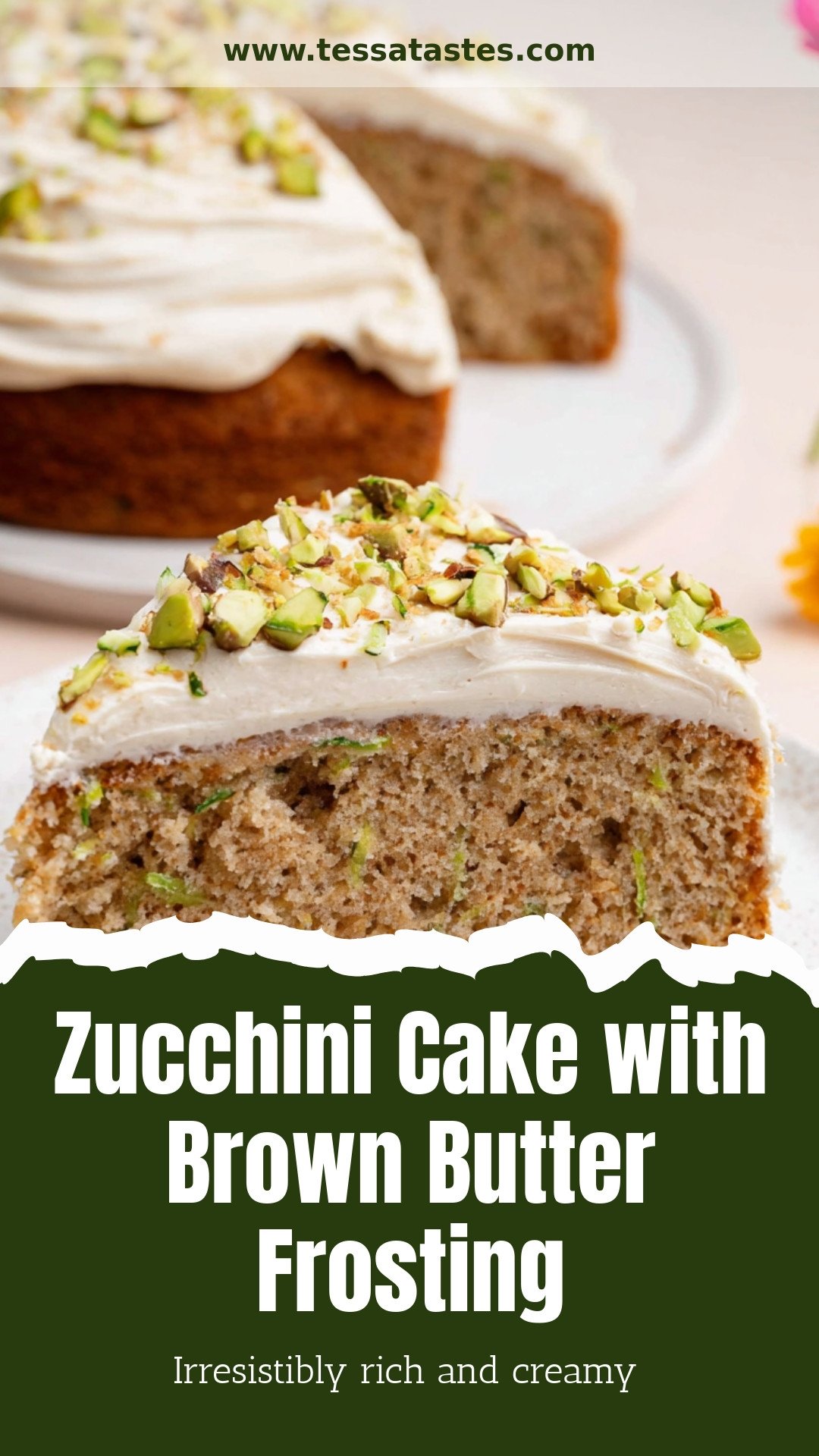 Zucchini Cake with Brown Butter Frosting