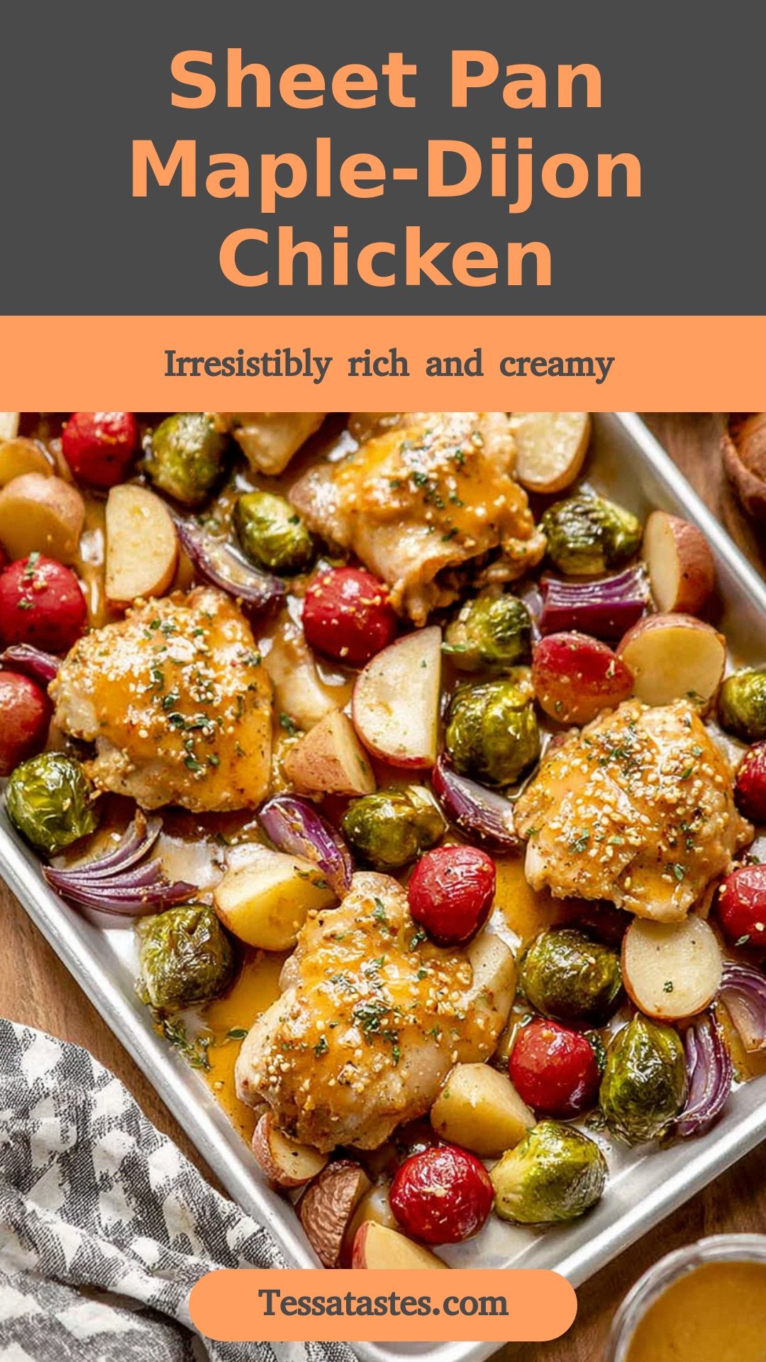 Sheet Pan Maple-Dijon Chicken