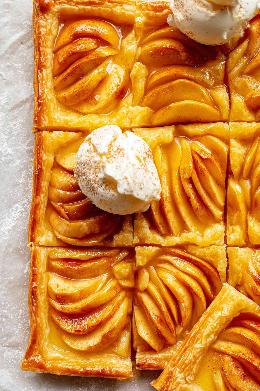 Puff Pastry Apple Tart