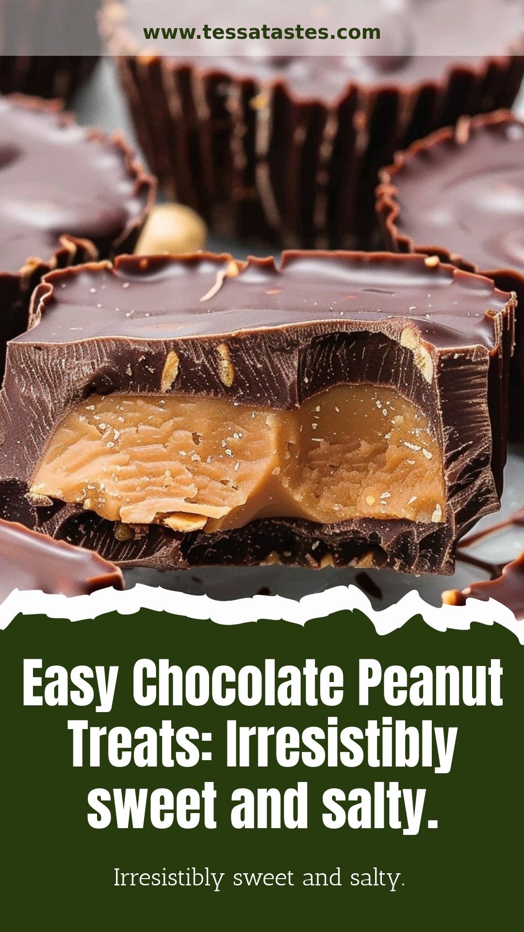 Easy Chocolate Peanut Treats: Irresistibly sweet and salty.