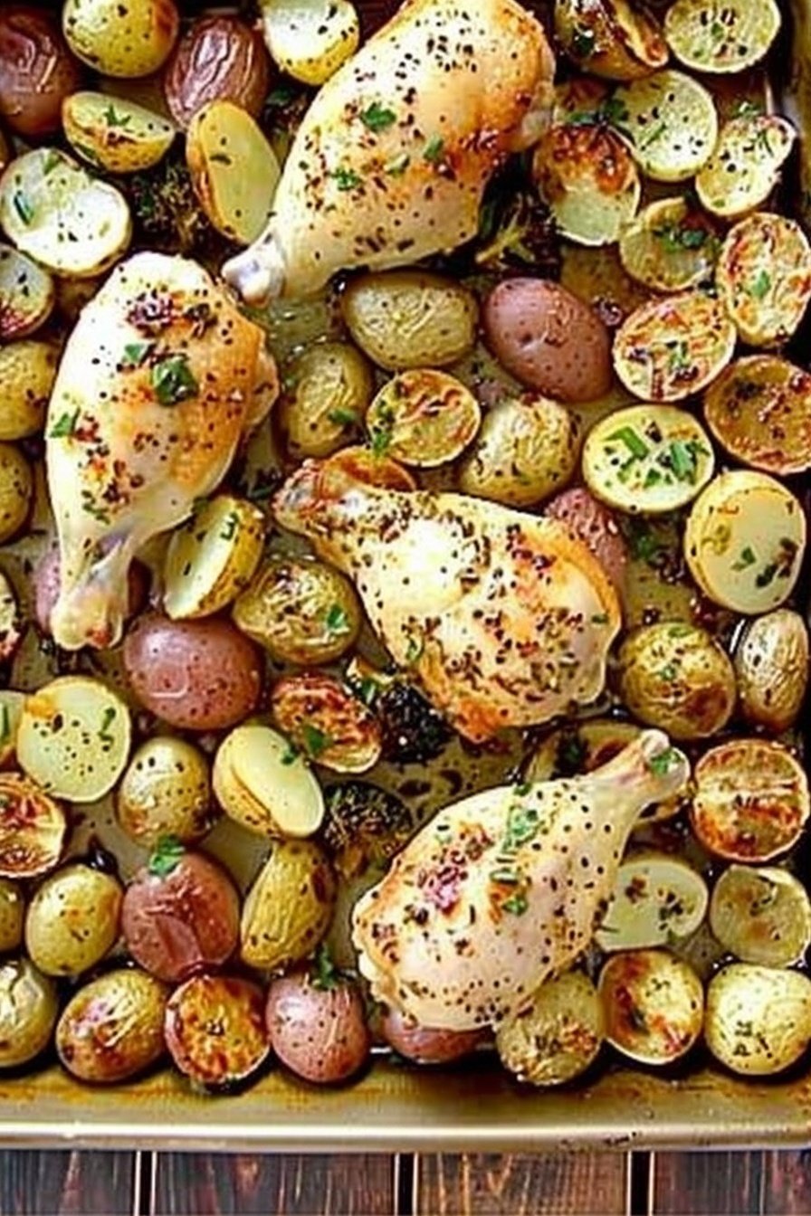 Zesty Roasted Chicken Dinner: Juicy, Herb-Infused Perfection