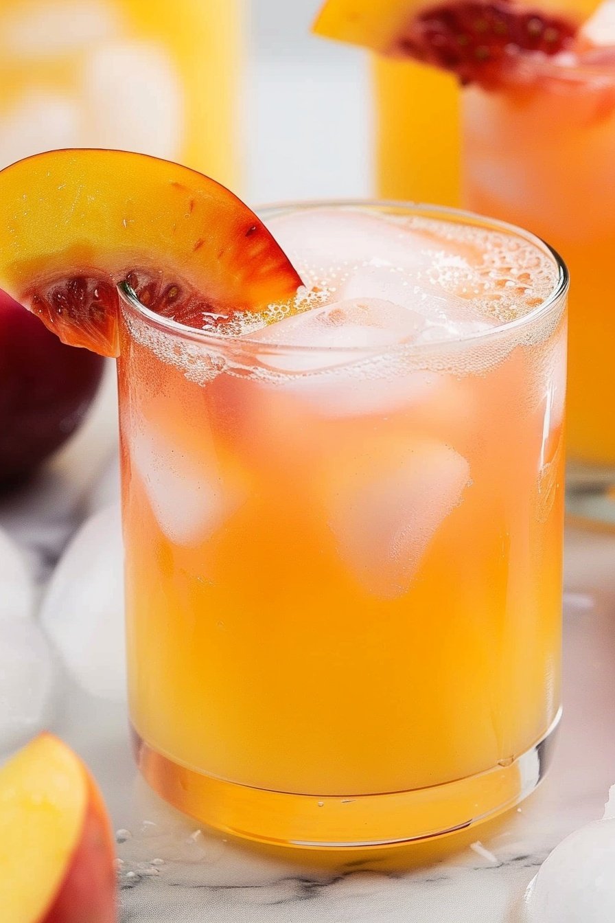 Fuzzy Navel Bliss: Juicy Peach & Orange Zest