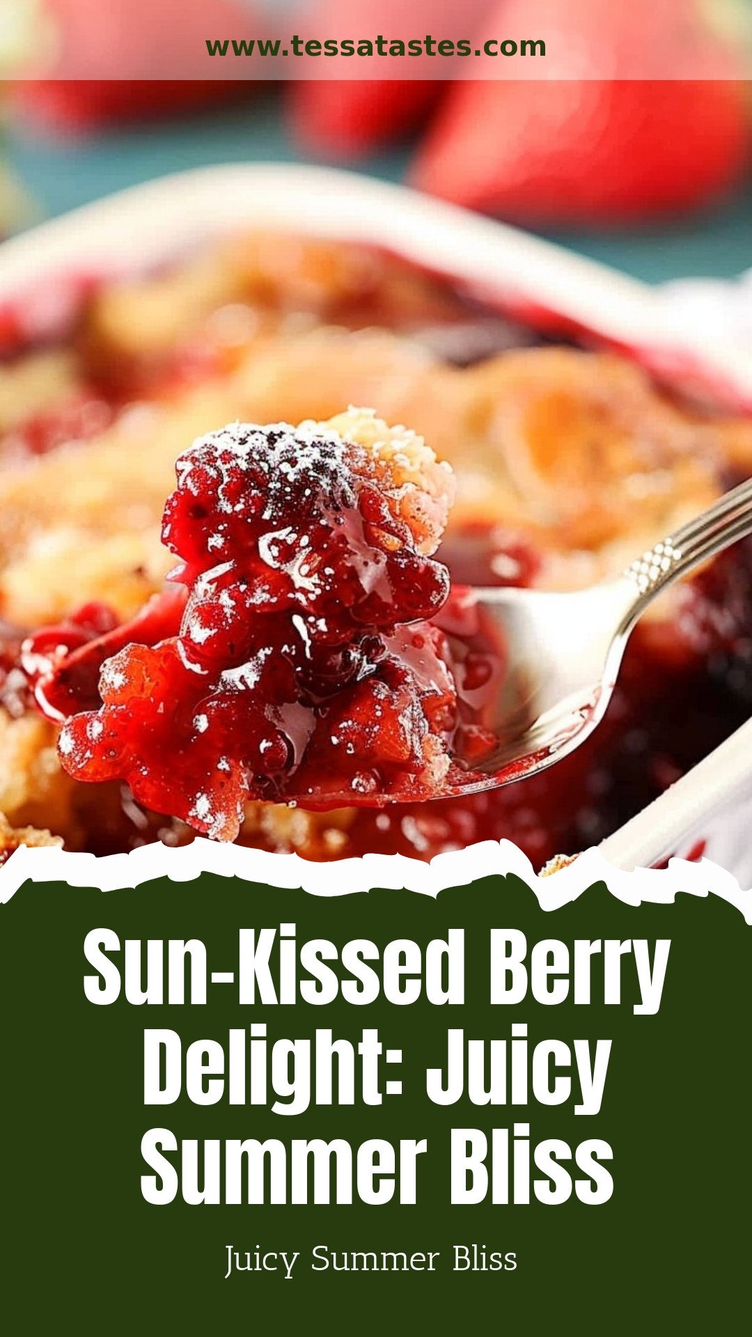 Sun-Kissed Berry Delight: Juicy Summer Bliss