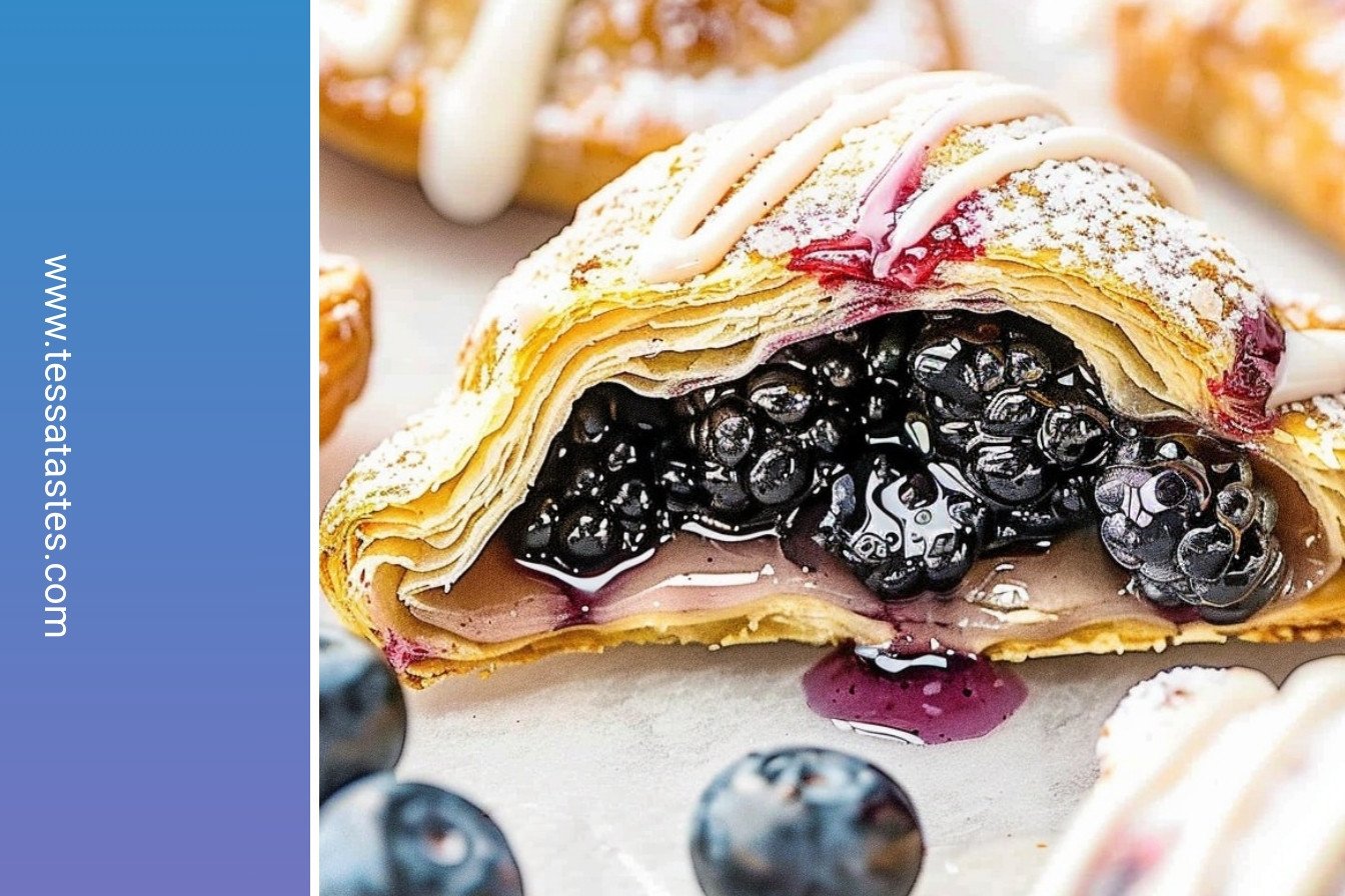 Portable Berry Pastries: Juicy bursts in pastry.: Juicy bursts in pastry.