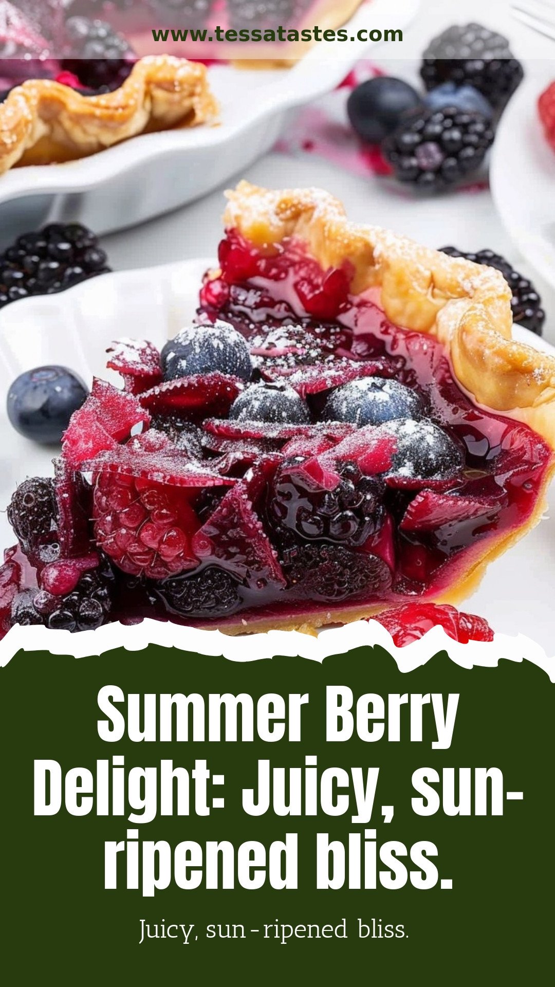 Summer Berry Delight: Juicy, sun-ripened bliss.