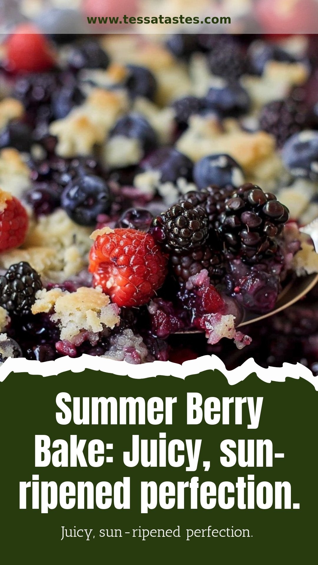 Summer Berry Bake: Juicy, sun-ripened perfection.