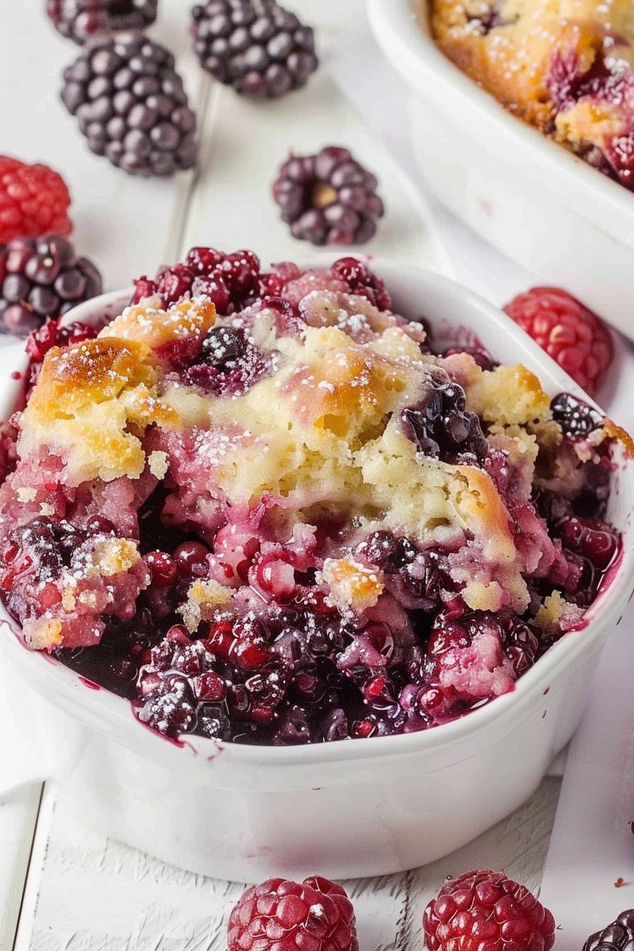 Summer Berry Bake: Juicy, sweet berry bliss.