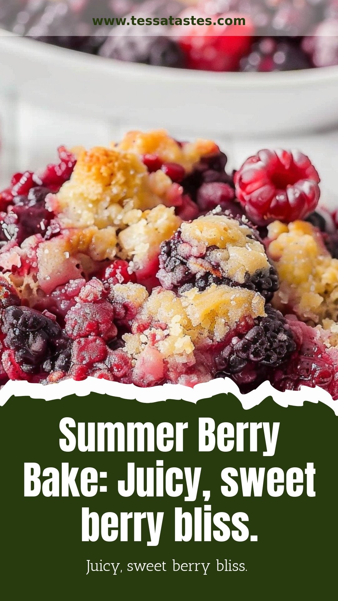 Summer Berry Bake: Juicy, sweet berry bliss.