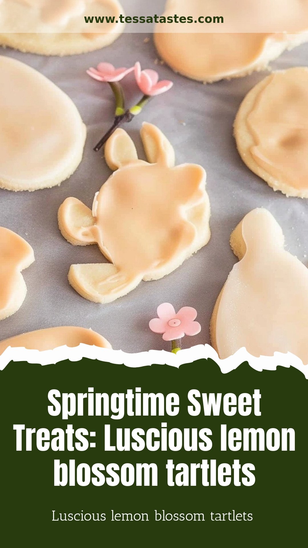 Springtime Sweet Treats: Luscious lemon blossom tartlets