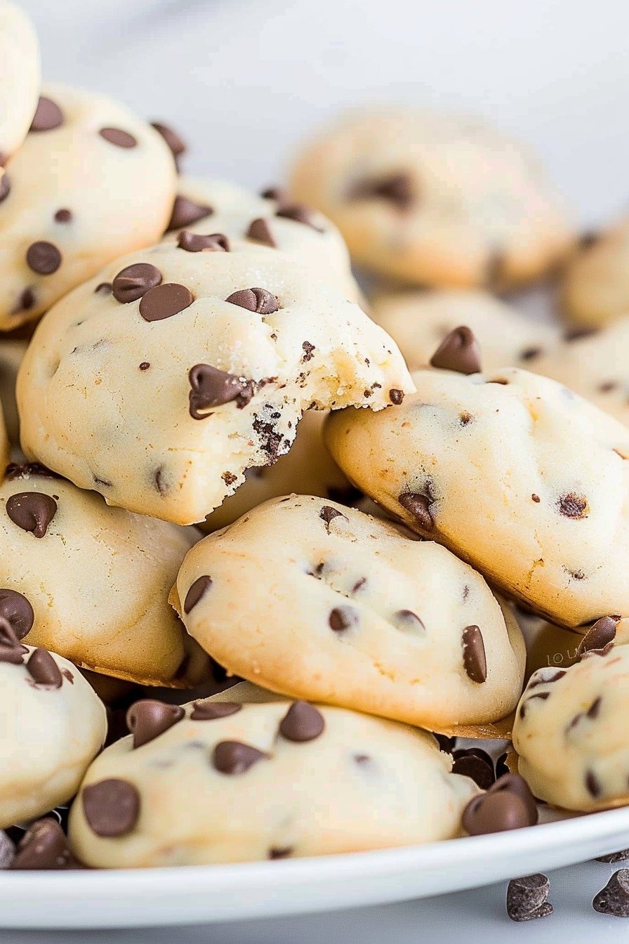 Creamy Chocolate Chip Delights: Meltingly rich chocolate pockets.