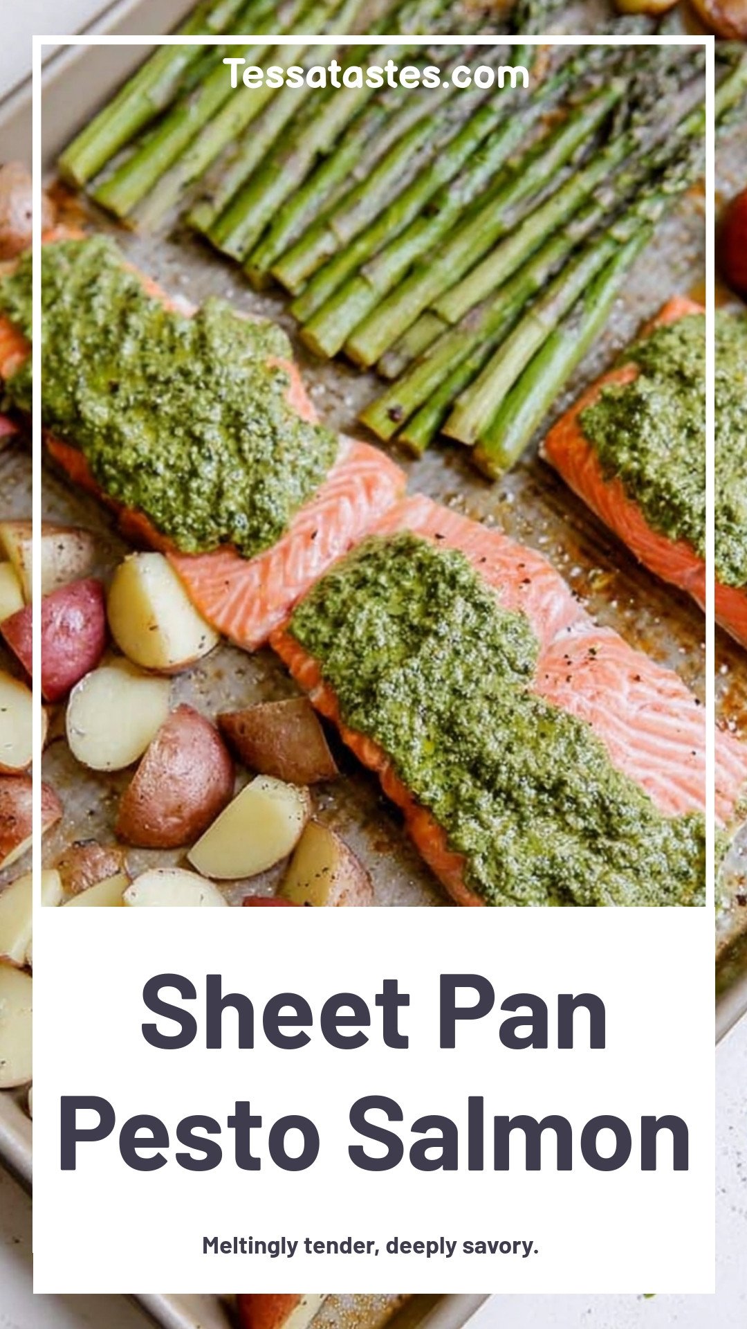 Sheet Pan Pesto Salmon