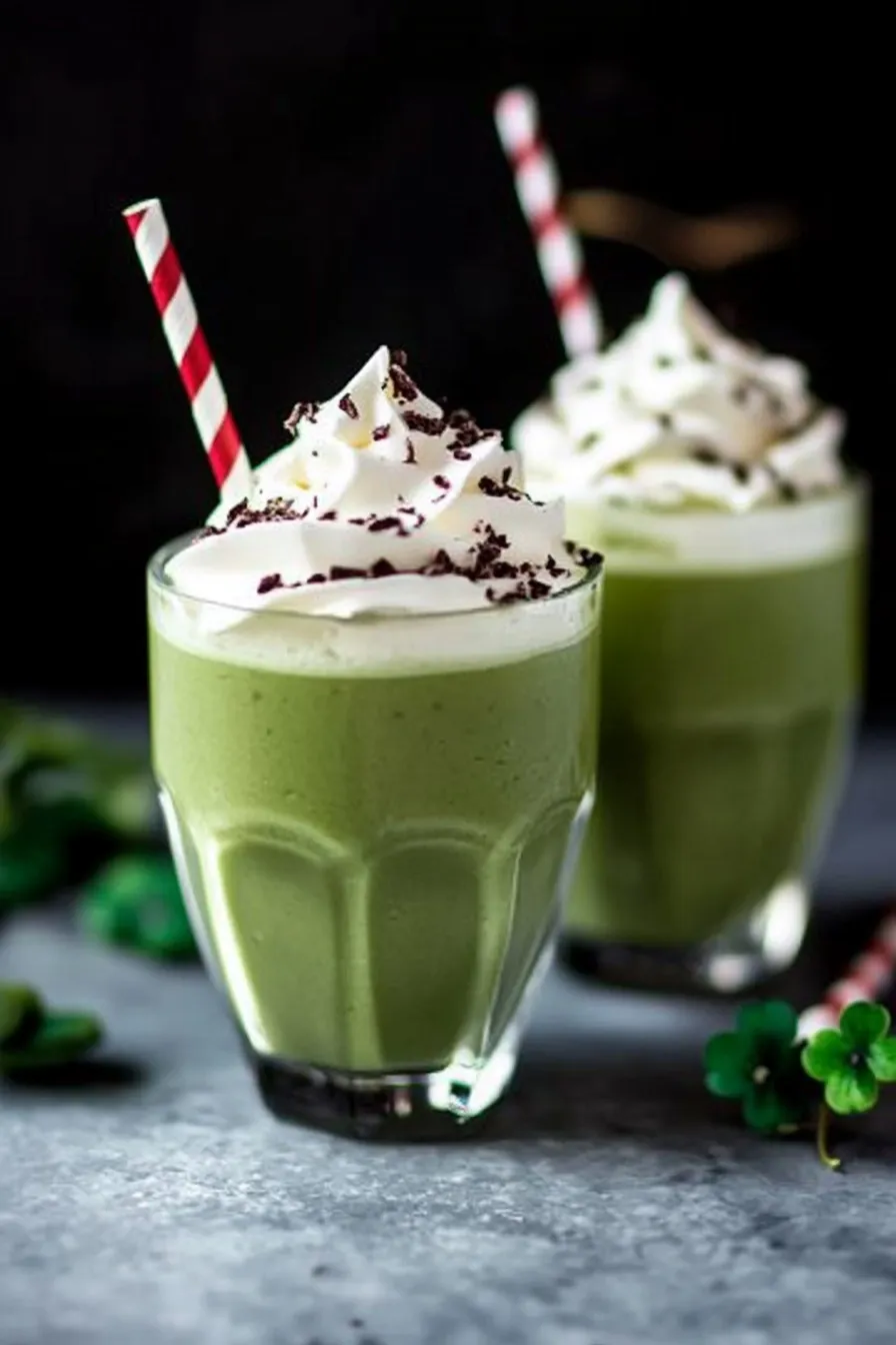 Healthy Shamrock Shake