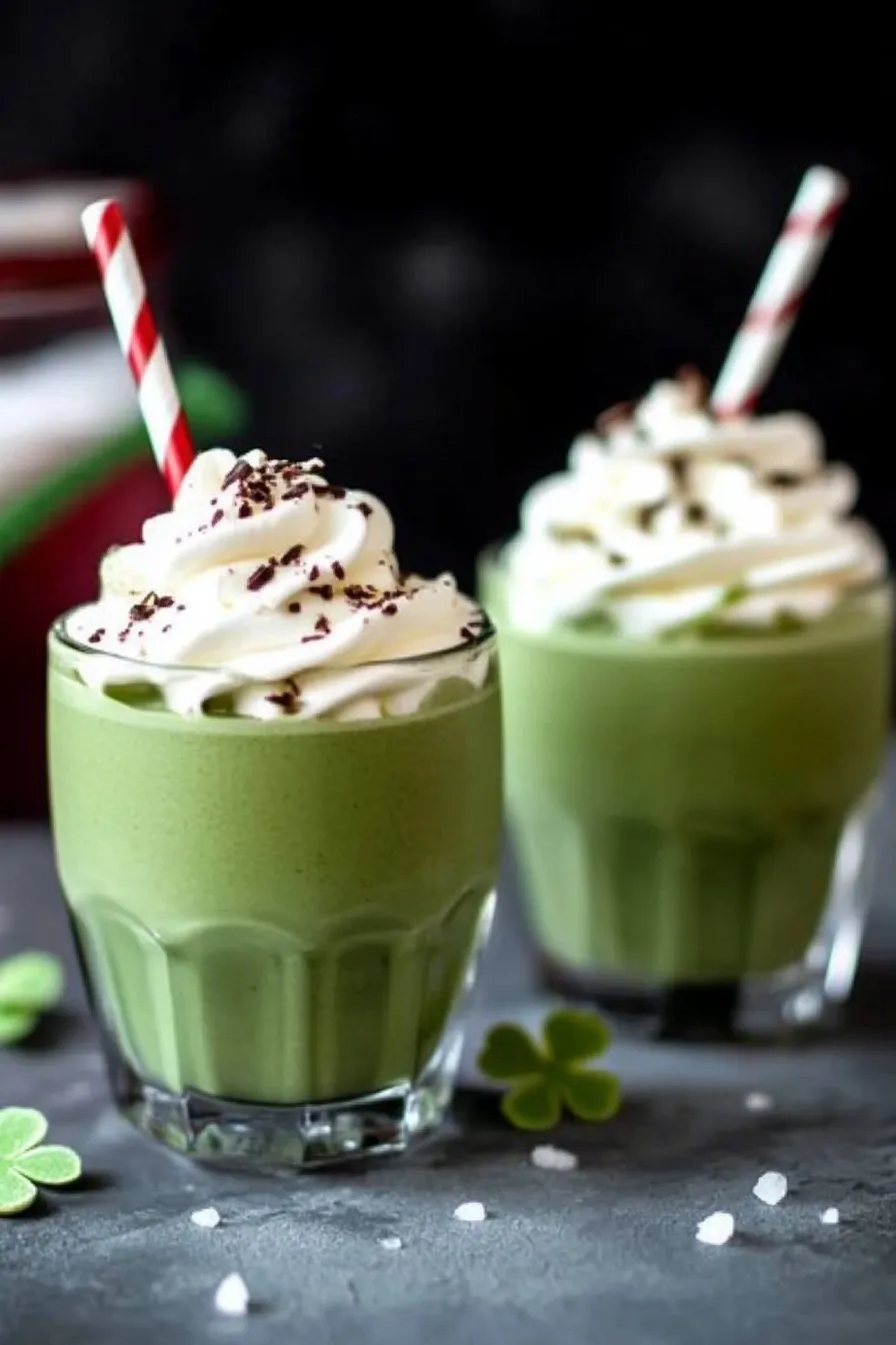 Healthy Shamrock Shake