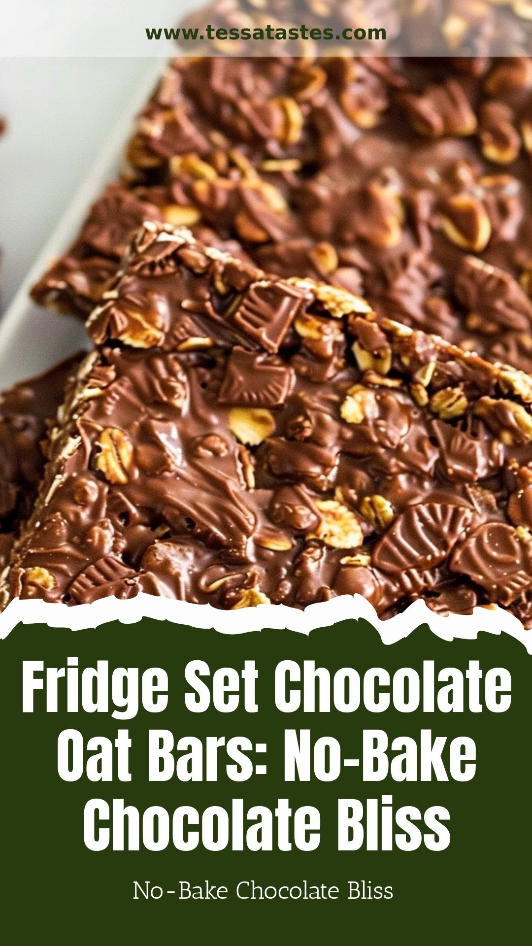 Fridge Set Chocolate Oat Bars: No-Bake Chocolate Bliss