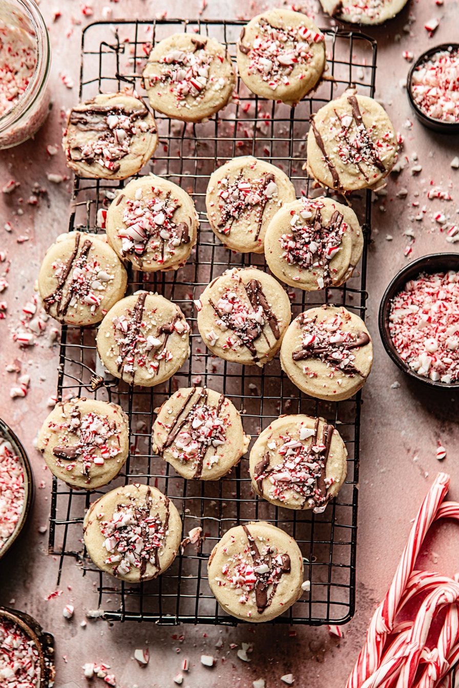 Peppermint Bark Cookies